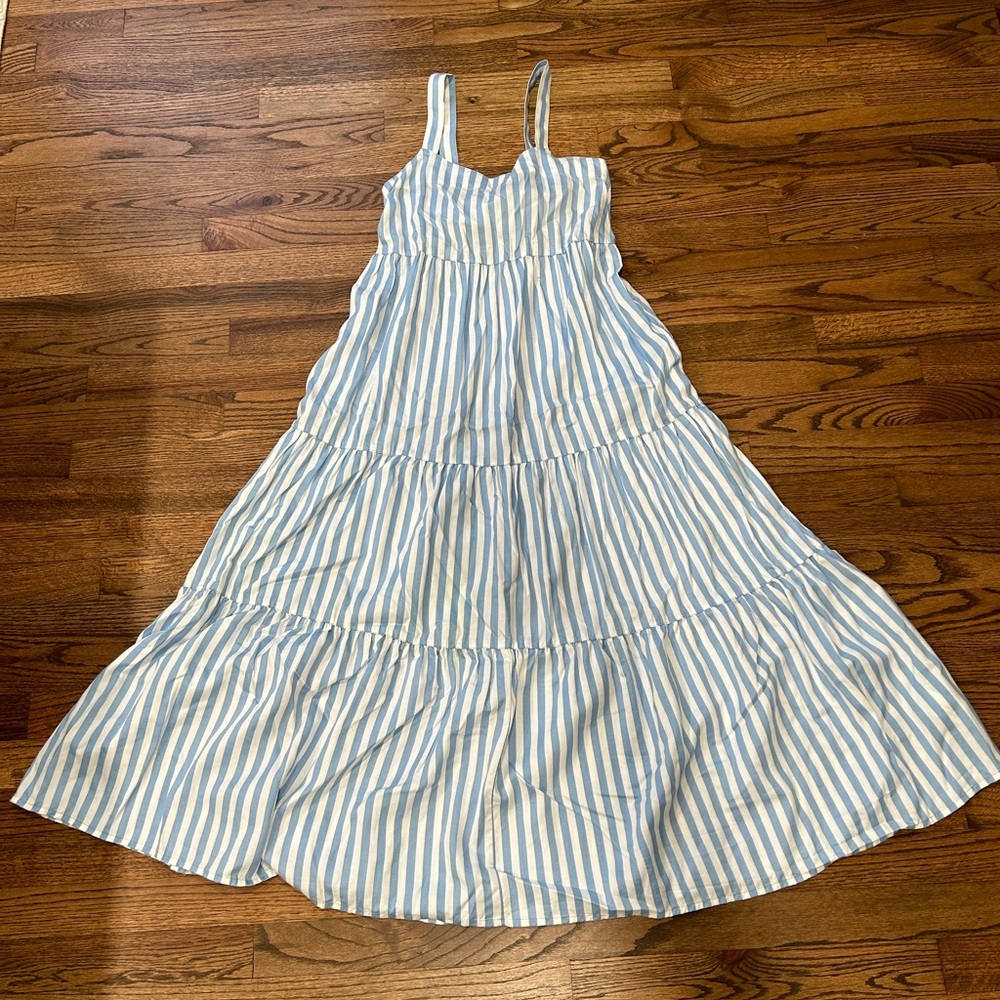 The Drop Women's Britt Tiered Maxi Tent Dress